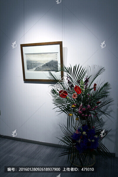 展廳,畫展,展示,大廳,休閑場(chǎng)