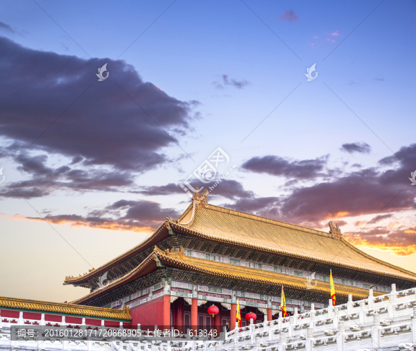 仿明清宮殿特寫