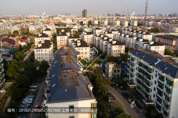 俯視住宅小區(qū)