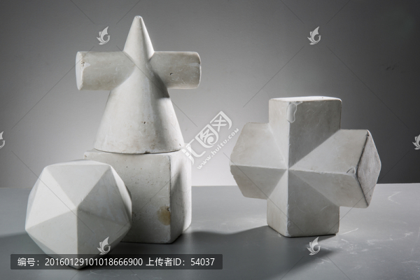 石膏幾何體群組