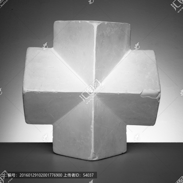 單個(gè)石膏幾何體