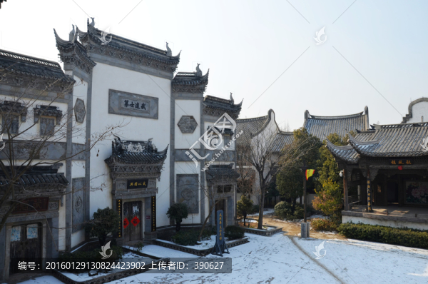 臺(tái)兒莊古城街景