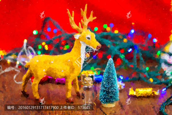 圣誕裝飾畫(huà)