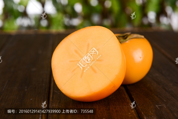 柿子,水果,實物,攝影