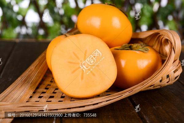 柿子,水果,實(shí)物,攝影