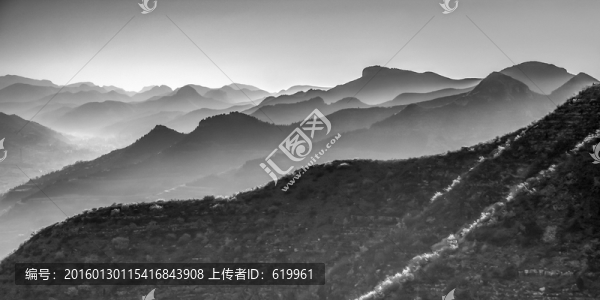 水墨重山