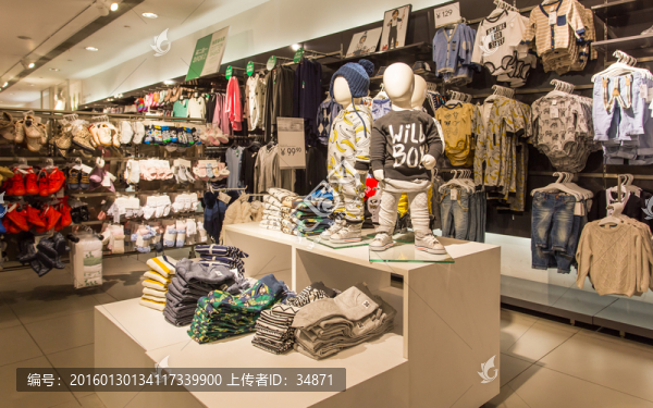 童裝店內(nèi)景