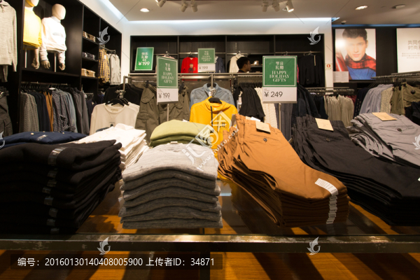 服裝店陳列