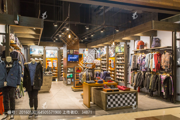 服裝店全景