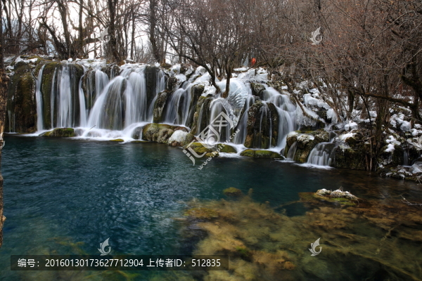 箭竹海瀑布