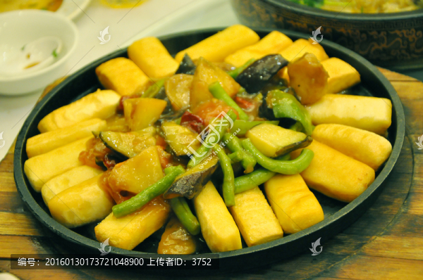 干鍋茄子,美食,干鍋餅