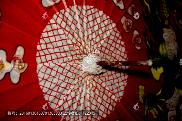 油紙傘,手工制作