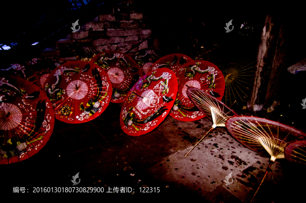 油紙傘,手工制作