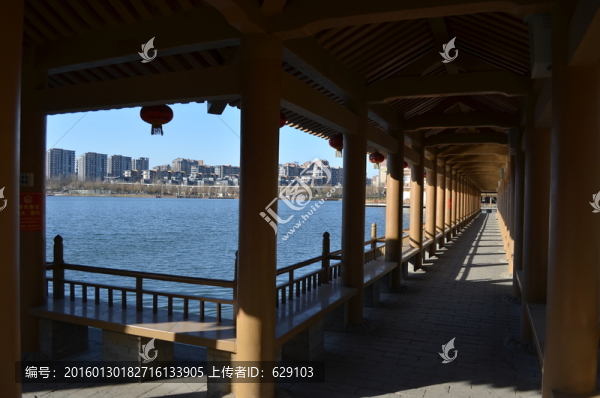 中式長廊