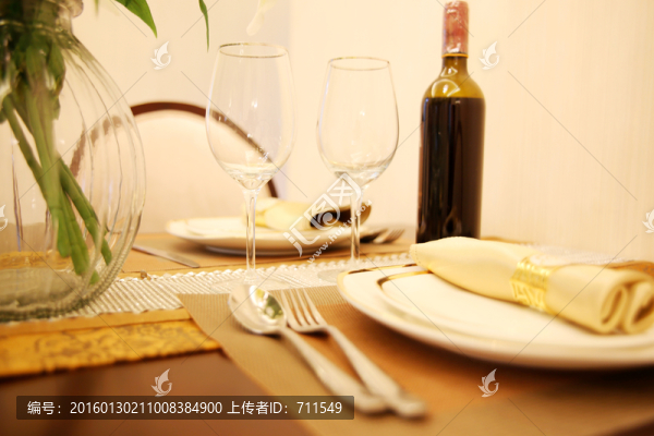 西餐桌西餐具