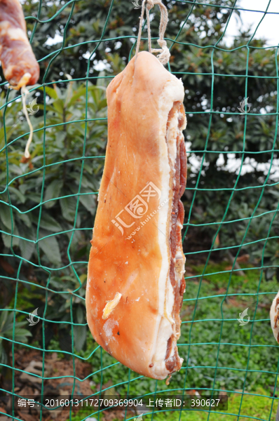 曬臘肉