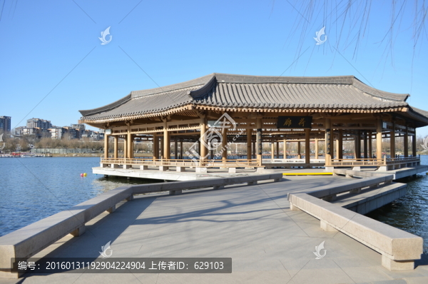 曲江池畔