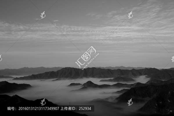 水墨,山水