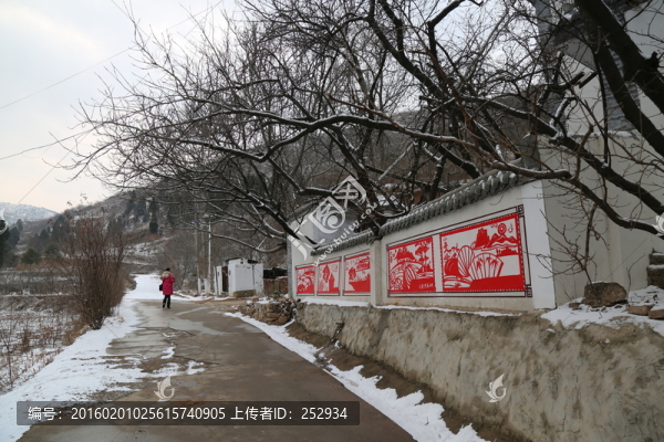 鄉(xiāng)村雪景