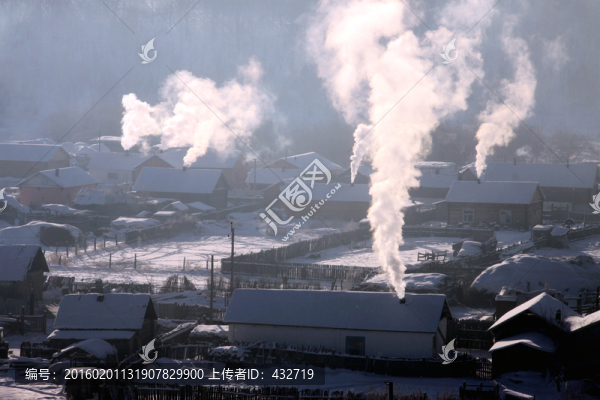 山村的炊煙