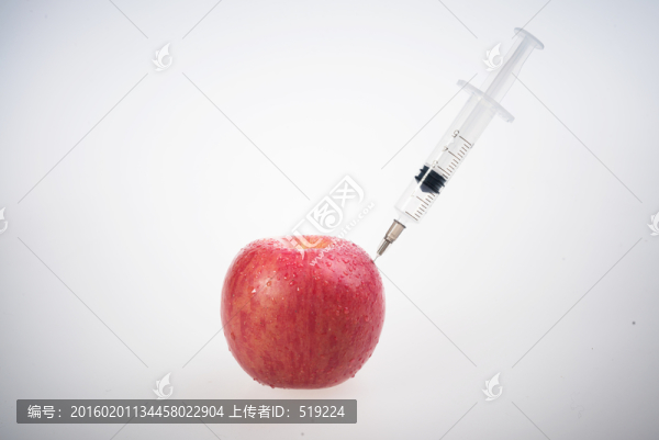 蘋果與注射器