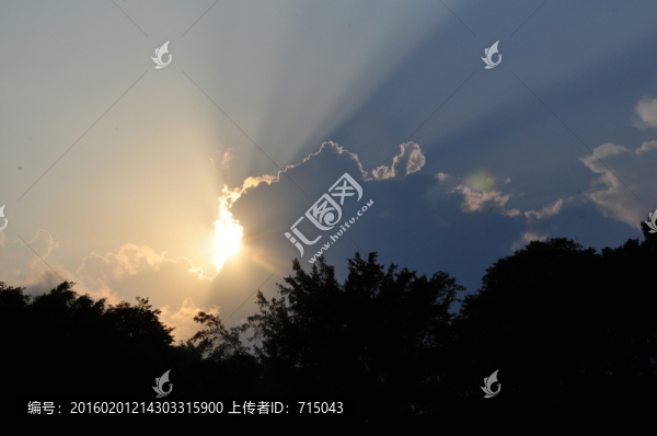 晚霞