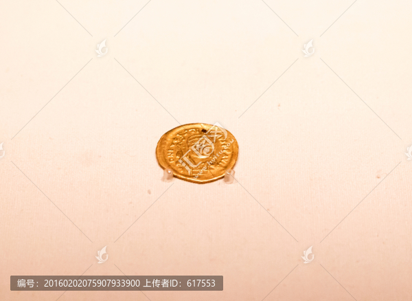 白占庭金幣
