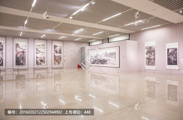 書畫展覽,展廳設(shè)計(jì),書畫展覽館