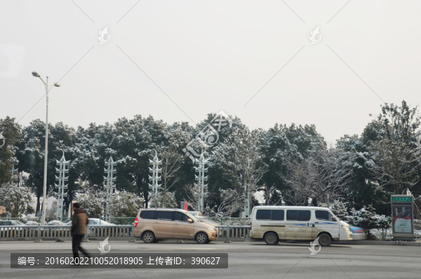 雪后街景