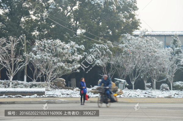 雪后街景