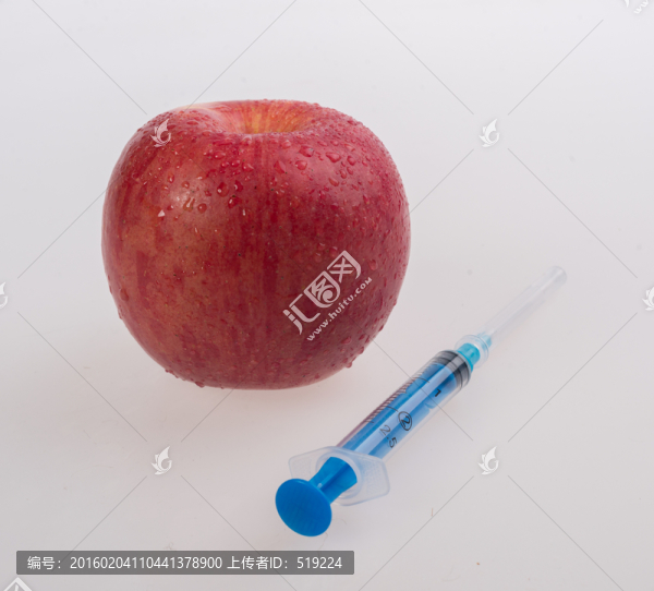 蘋果與注射器