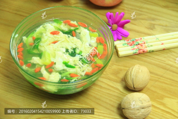 青菜雞蛋湯