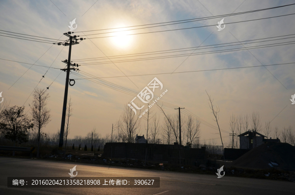 鄉(xiāng)村冬景