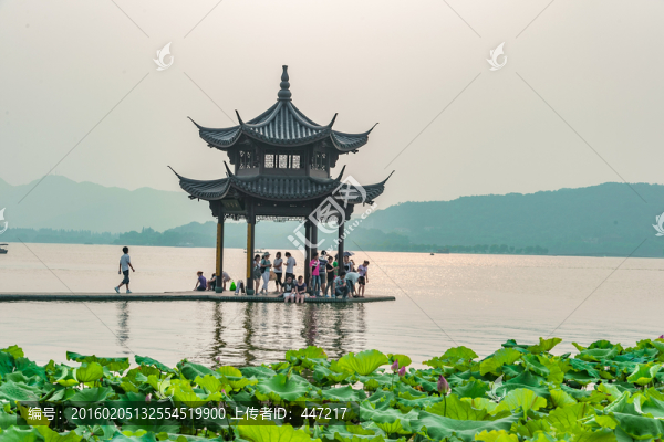 浙江杭州西湖風光