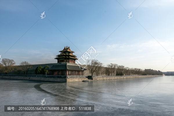 北京故宮角樓