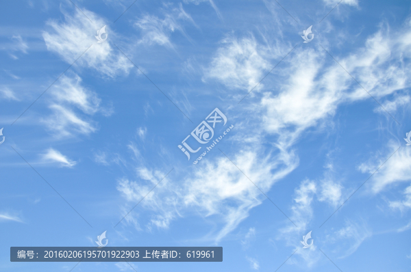 藍天白云,素材,背景