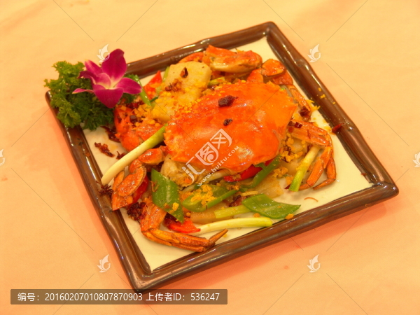 酒店菜大閘蟹