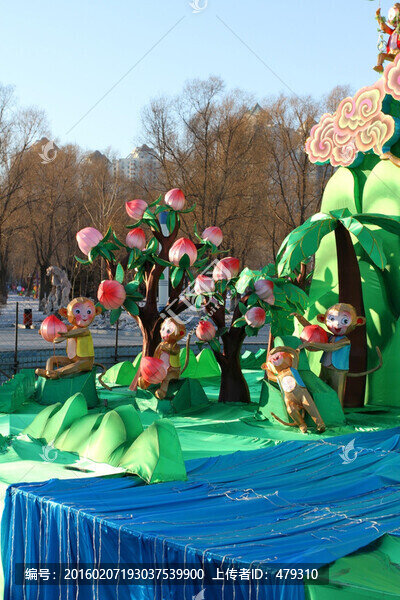 節(jié)日亮化,新年,花果山,十五