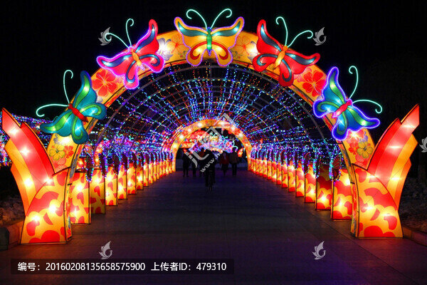 節(jié)日亮化,新年,花燈,正月十五