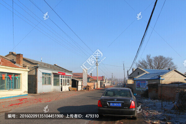 東北,農(nóng)村,民宅,建筑,磚房