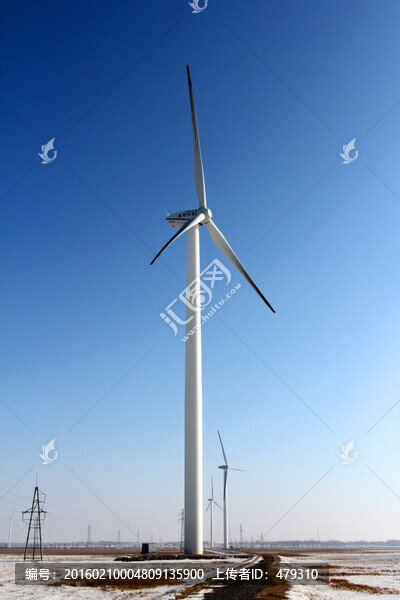 力發(fā)電,大風(fēng)車,高壓線