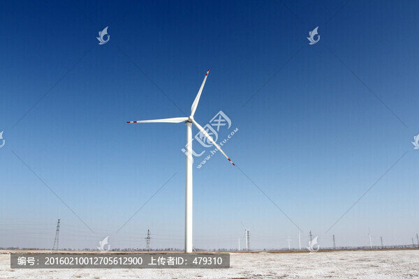 風力發(fā)電,大風車,高壓線,工業(yè)