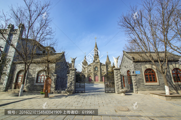 天主教堂,青州古街