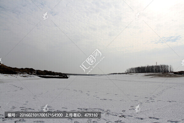 千里冰封,萬里雪飄,大江,冰雪
