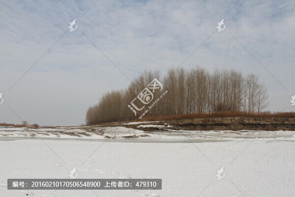 千里冰封,萬里雪飄,大江,冰雪