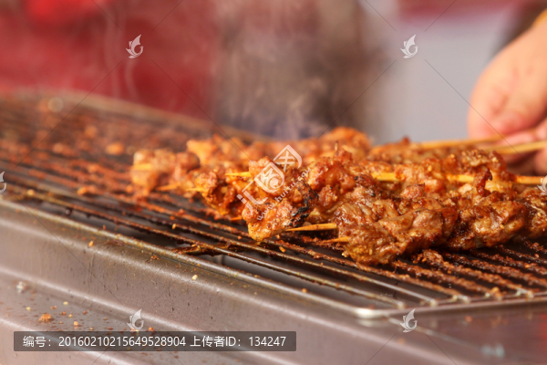 廟會小吃羊肉串