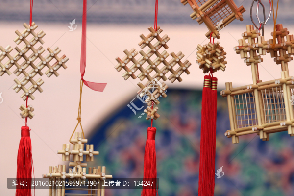 麥秸工藝品掛件