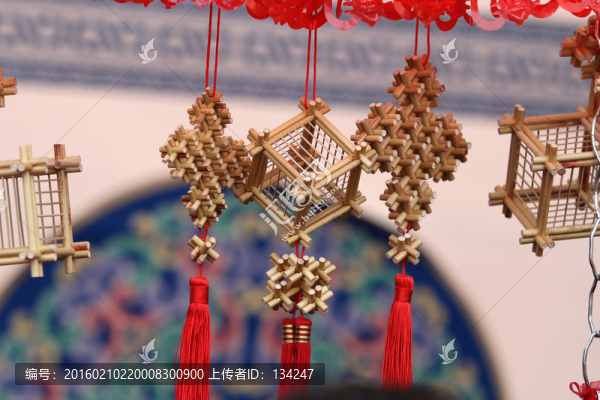 麥秸工藝品掛件