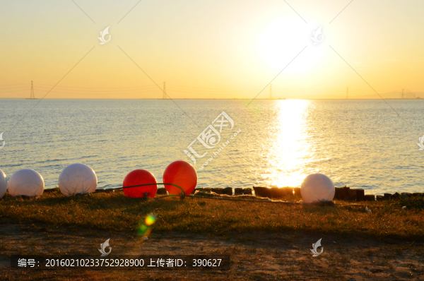 太湖落日
