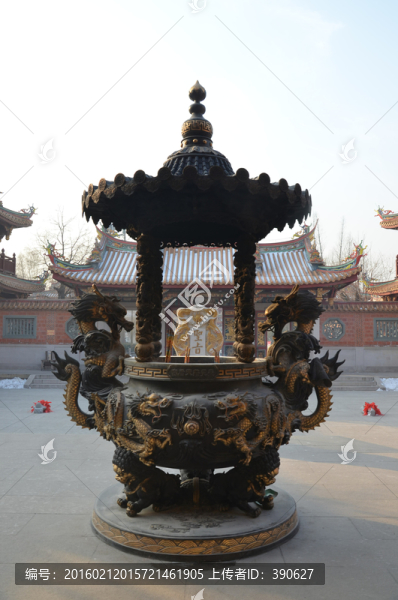 天后宮銅香爐